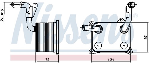 Radiatore olio motore - olio,,